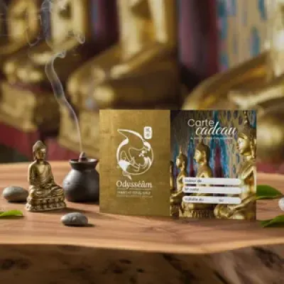 Carte cadeau Odysseâm pour offrir un rituel Feng Shui et bien-être